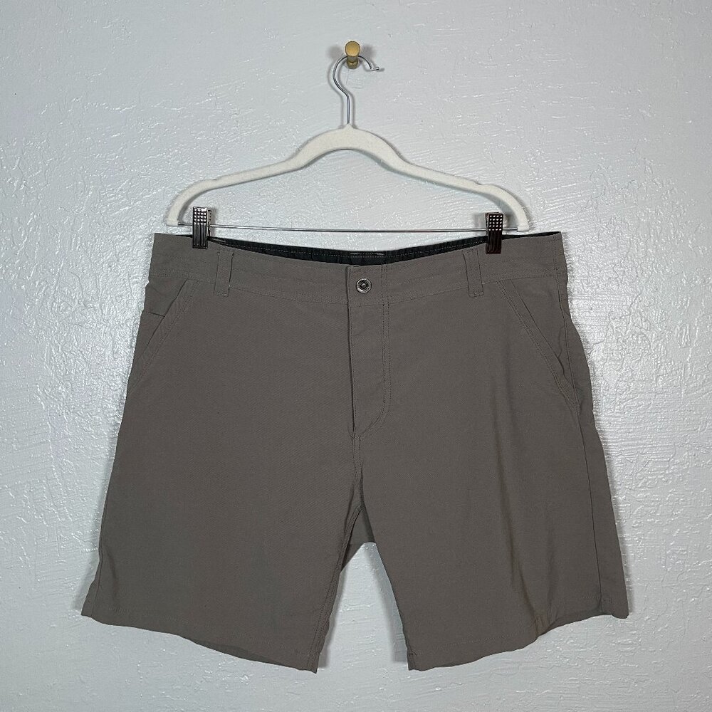 Kuhl Men 38 Gray Shift Amphibia Shorts Quick Dry UV Protection Gorpcore Outdoor